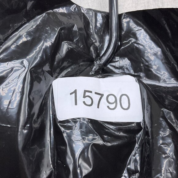 Wilsons Maxima Jacket Women Medium Black Leather Nylon Lined Classic 90s VTG - Picture 11 of 11